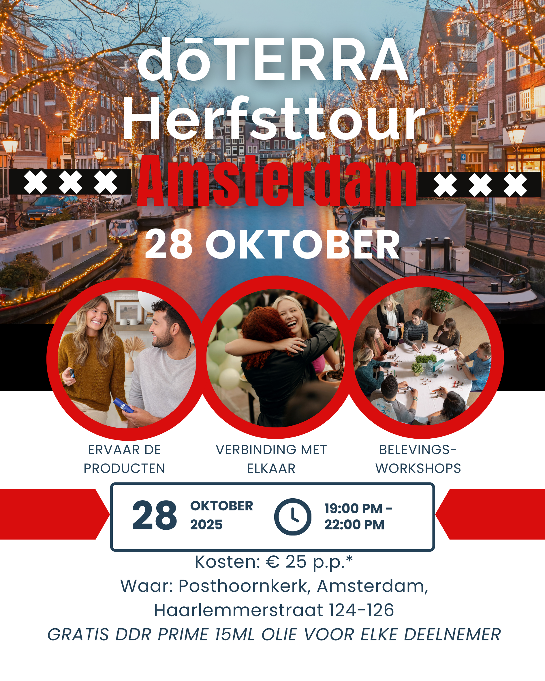 Amsterdam Herfsttour doTERRA Autumn Tour Amsterdam October 28, 2025 - Image 1